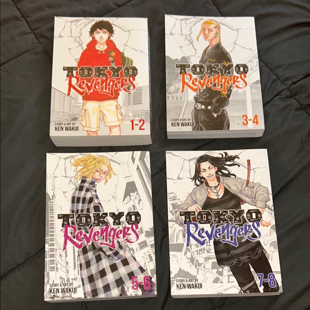 Tokyo Revengers Manga Set Volumes 1-8